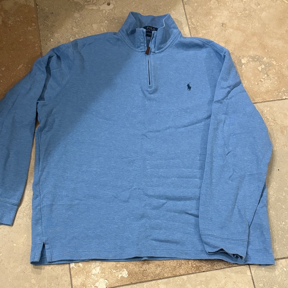 Ralph Lauren Light Blue Polo Sweater